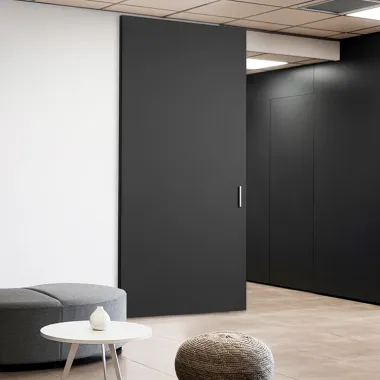 Cửa gỗ bóng ma màu trơn MIM-GS101